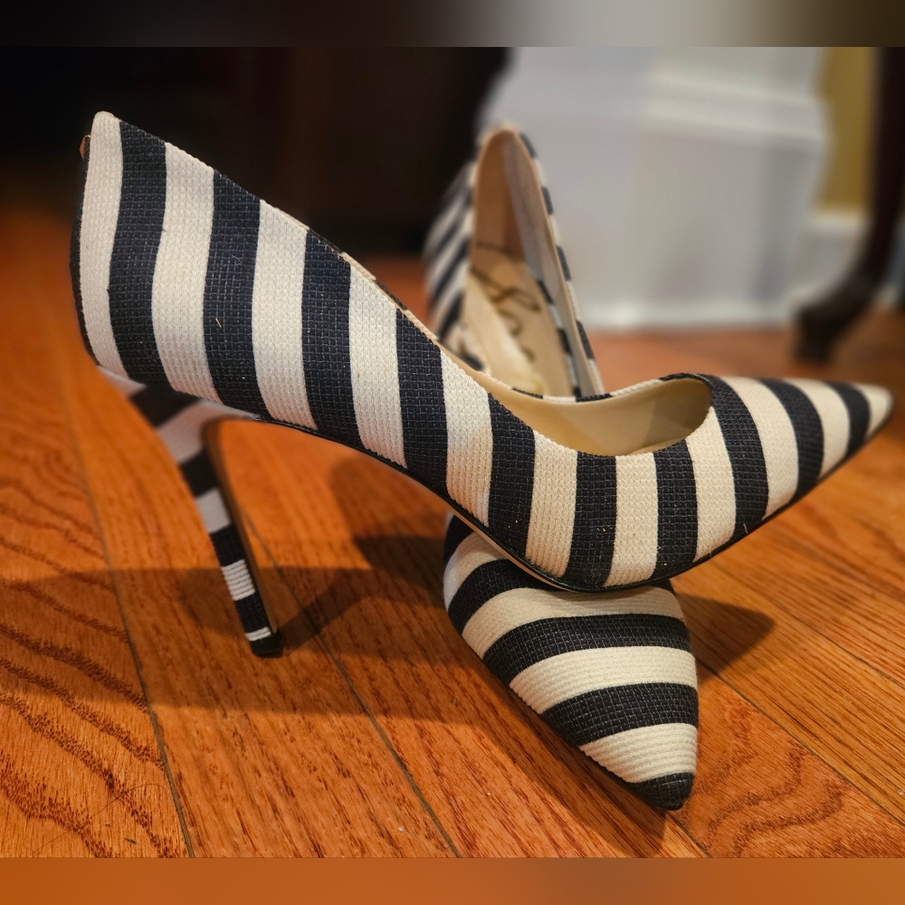 Black & White Sam Edelman Heels